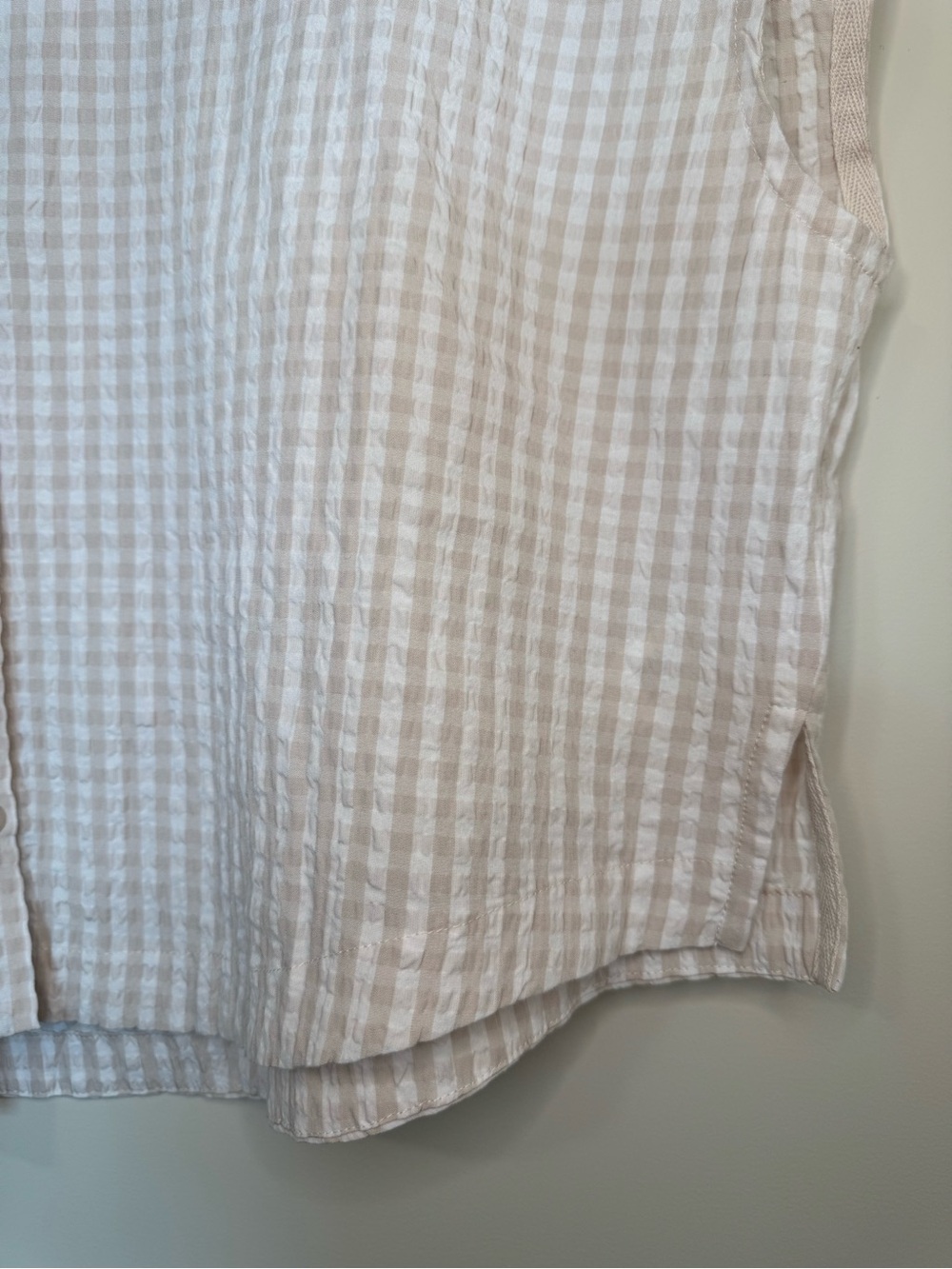 SPLENDID Gabrielle Gingham Top S - Picture 9 of 12